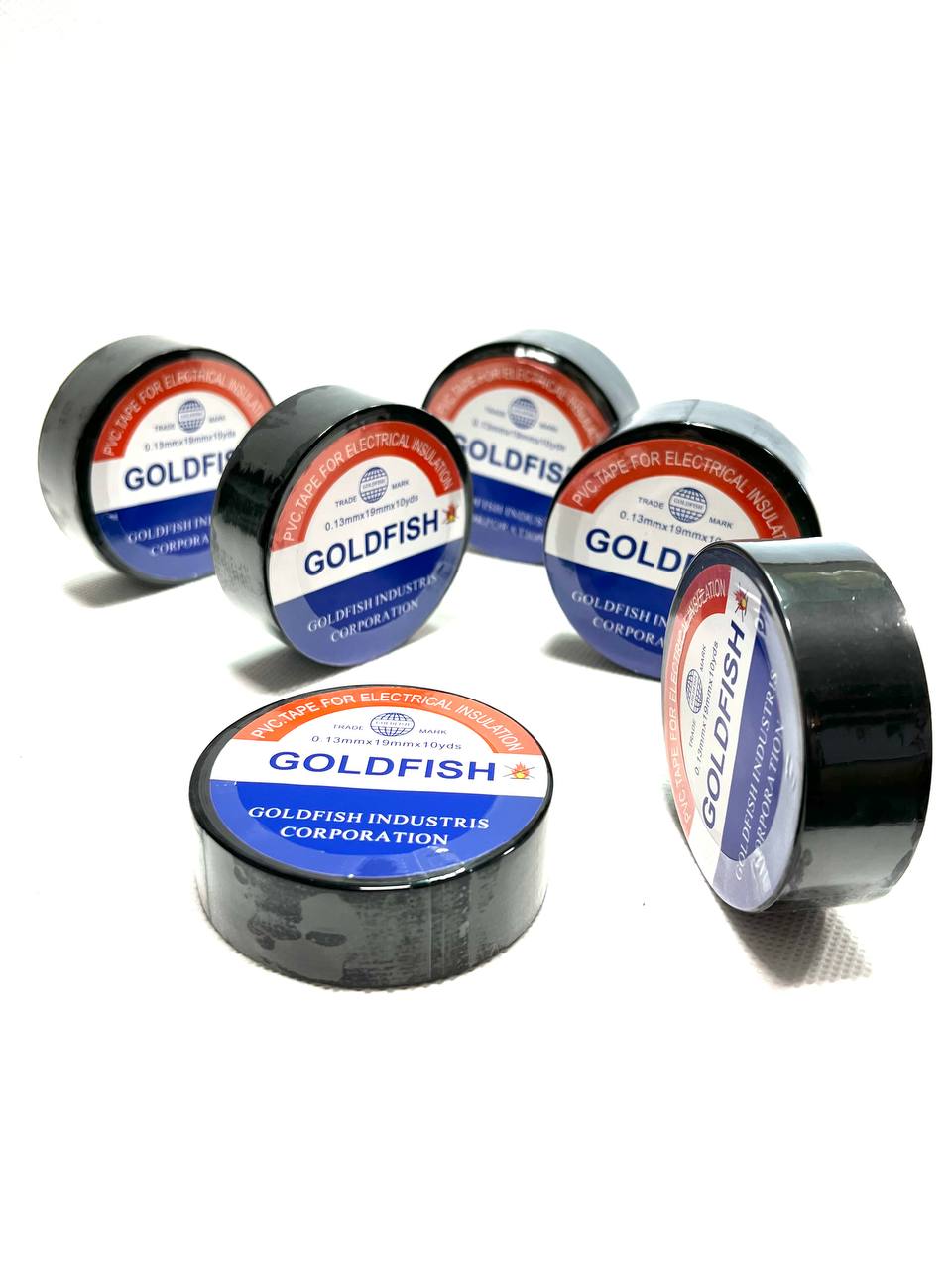 چسب برق گلد فیش ( 10 عددی )